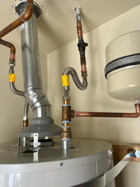 Water heater installation and plumbing repair in Galliano